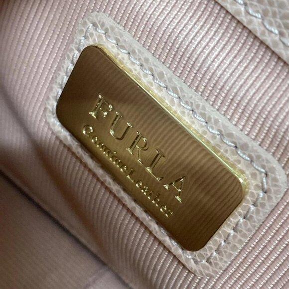 FURLA Metropolis G6400 Light Pink Leather - Shoulder Bag - Picture 9 of 12